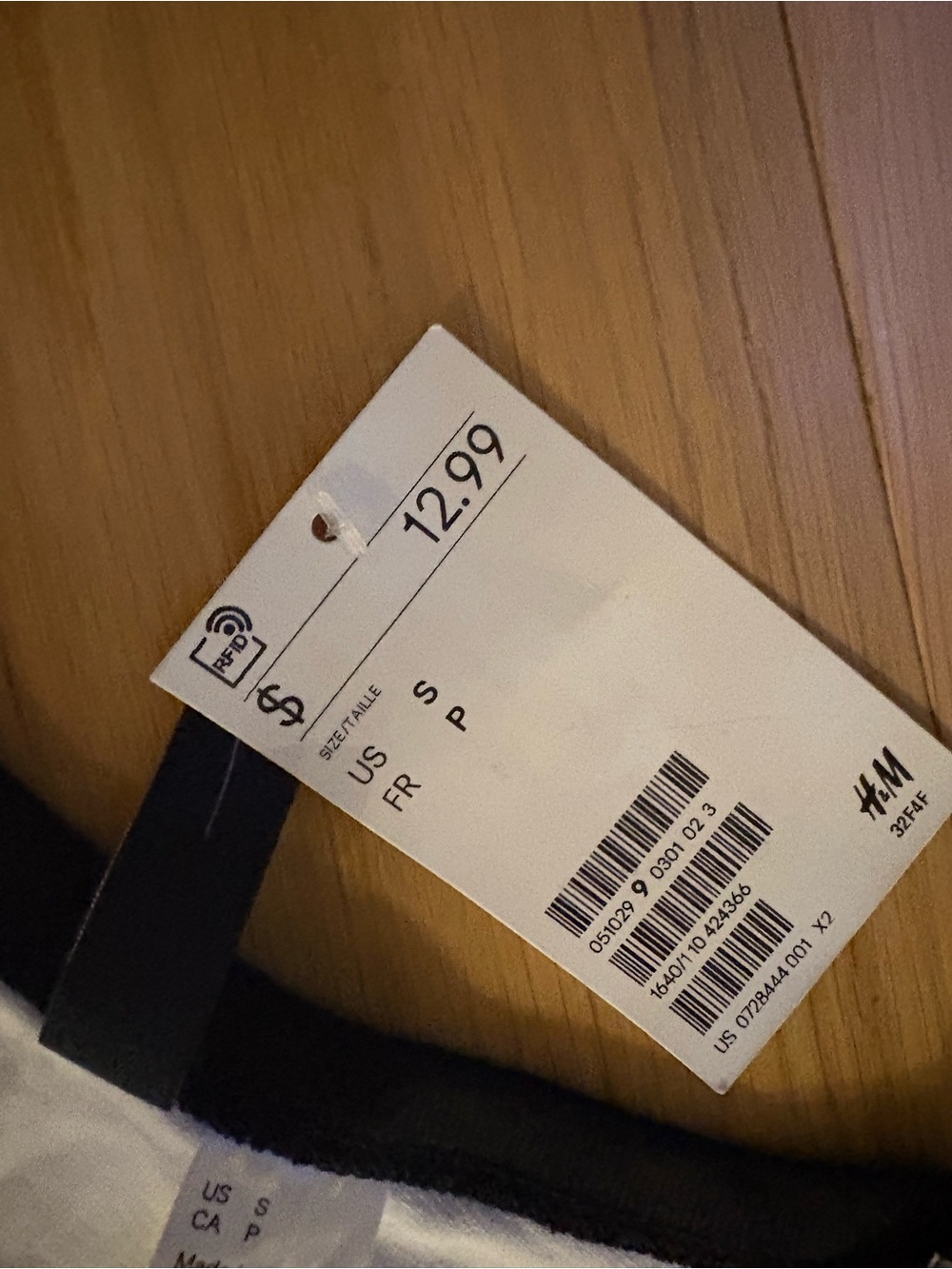 H&M White Ringer Tee with Black Trim - Being Kind Since 1989 graphic tee - Picture 2 of 3